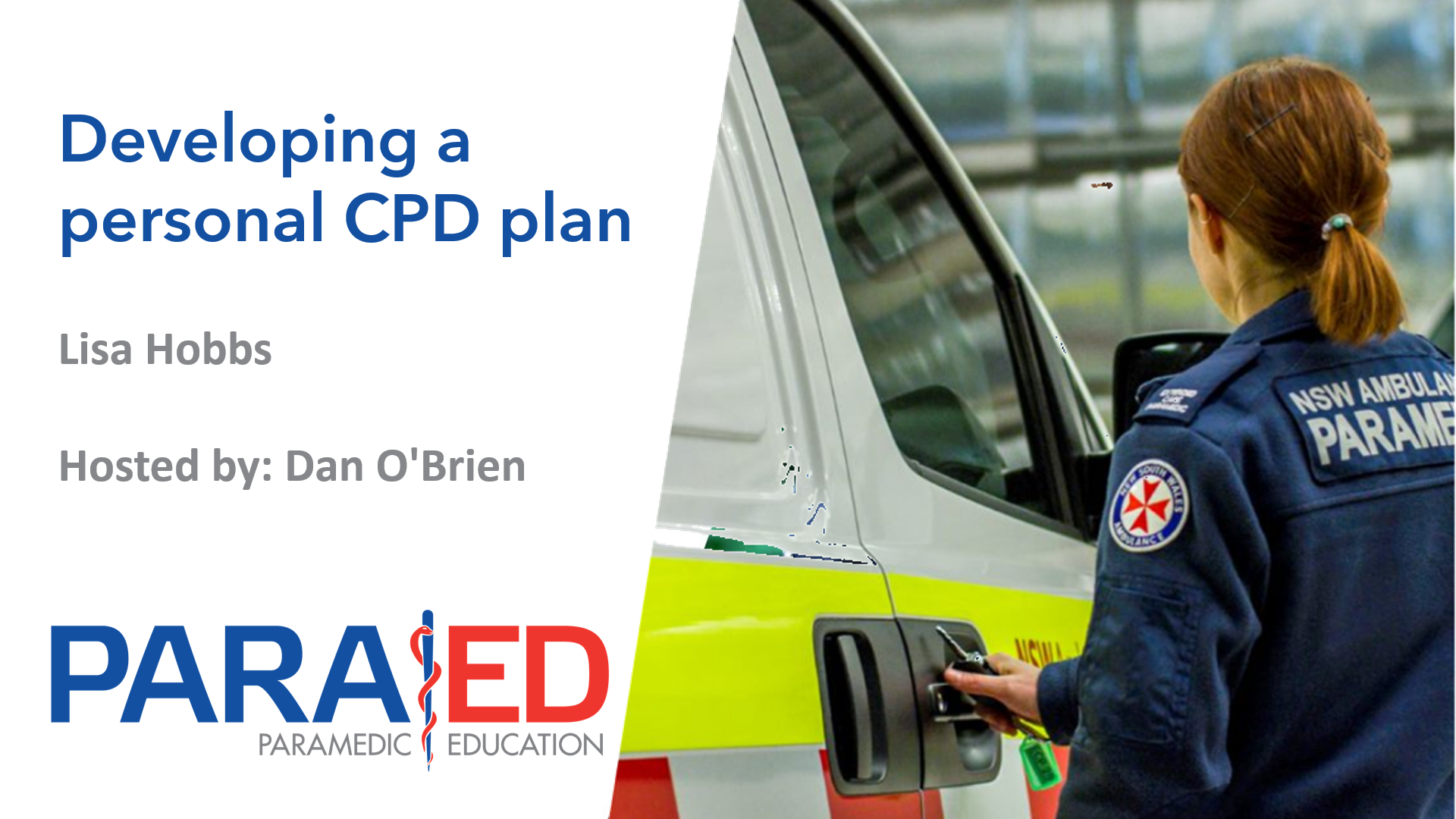 Developing a personal CPD plan