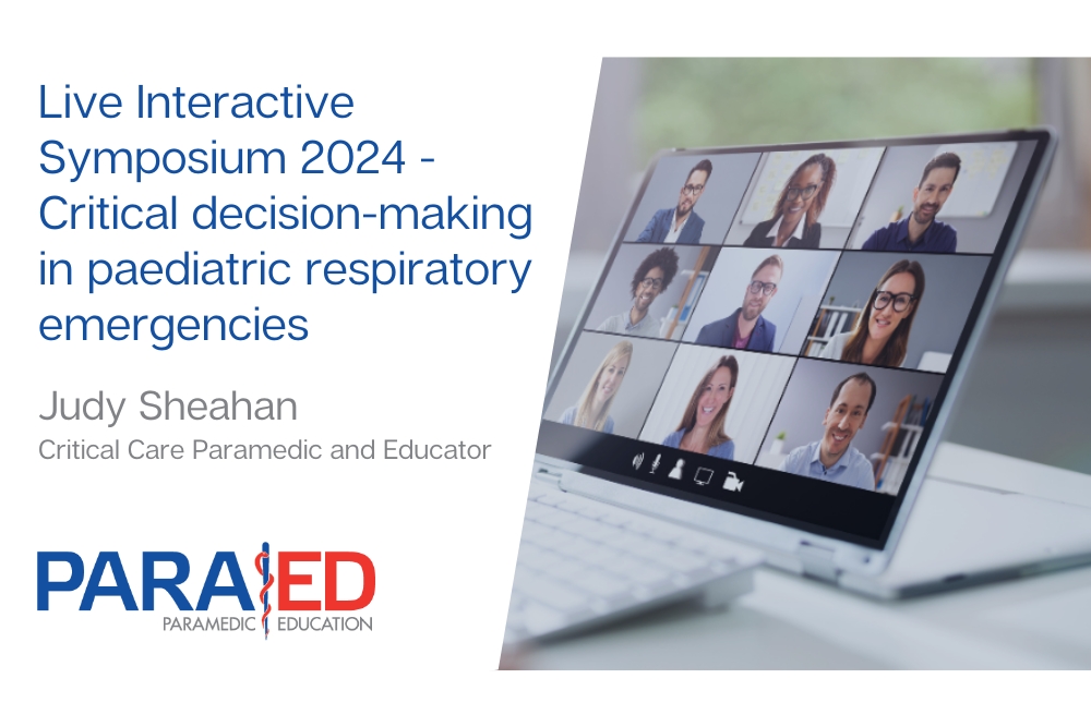 Live Interactive Symposium 2024: Critical decision-making in paediatric respiratory emergencies