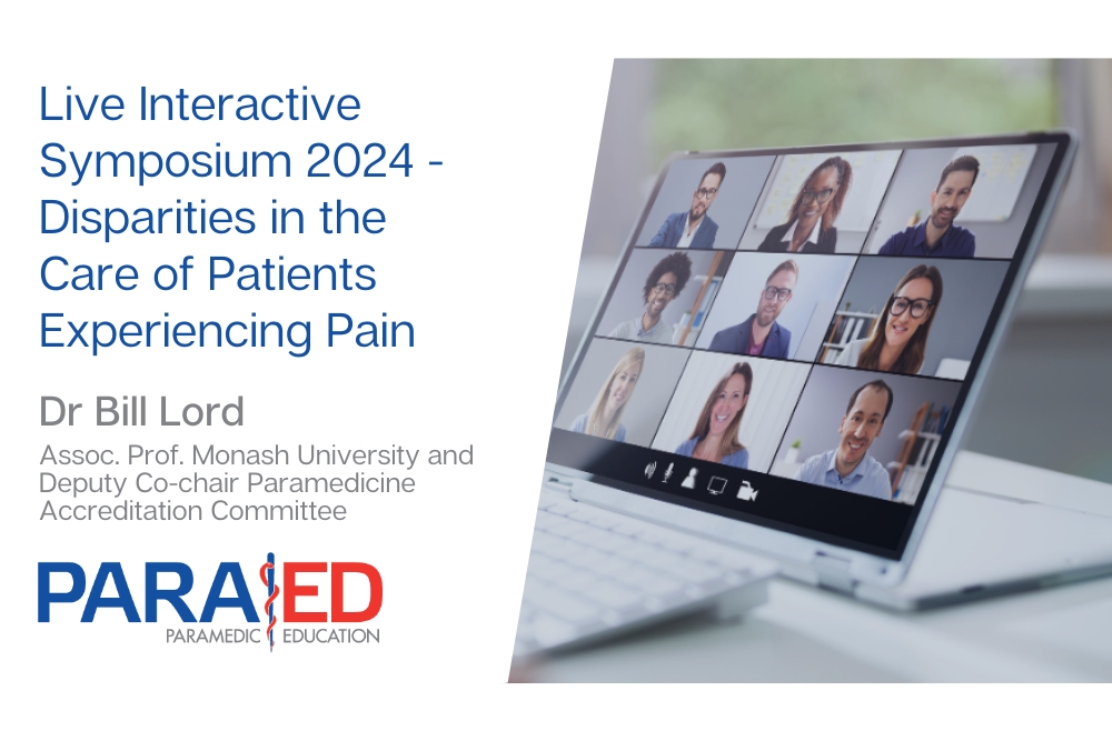 Live Interactive Symposium 2024: Disparities in the care of patients experiencing pain